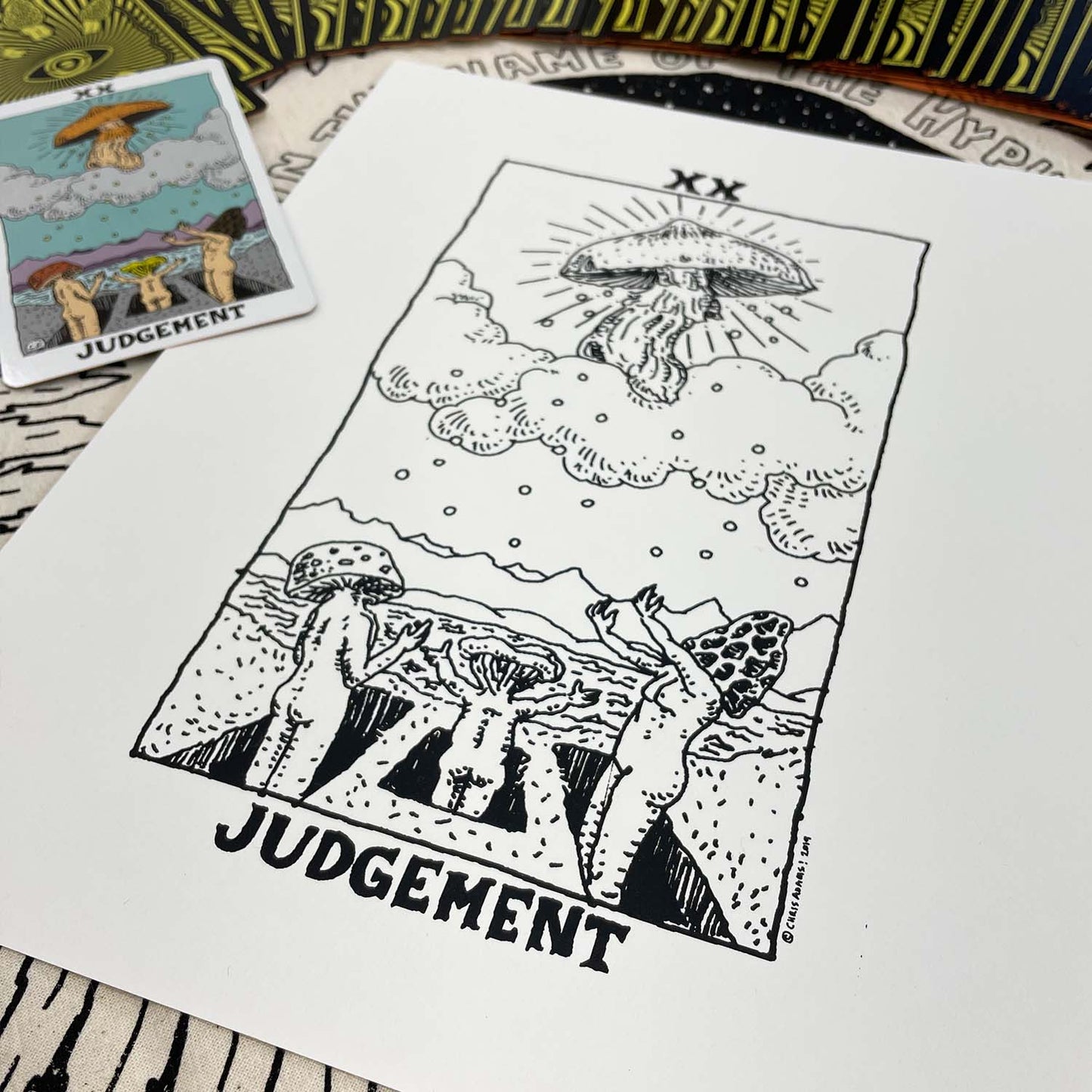 Judgement Card 8x10 Print